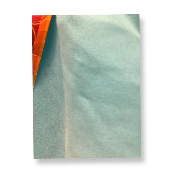 Zuliana Size Small Teal Sheer Swimsuit Cover Up Pants. Made In USA. New With Tag - Picture 4 of 4